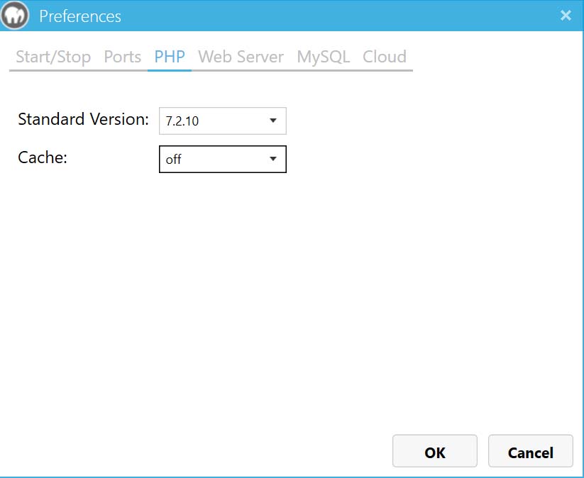 Trouver la version de PHP utiliser par MAMP