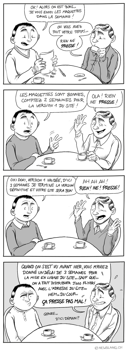 Comic : Le sens des priorités