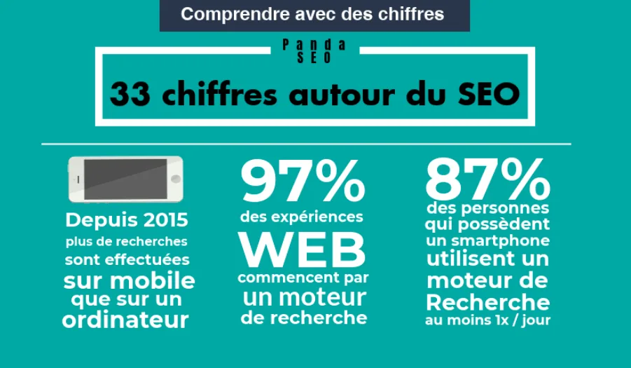 Infographie Panda SEO pour illustrer mon propos