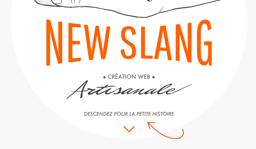 New Slang - Pour la petite histoire